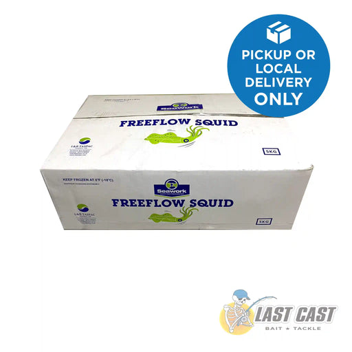 Addiction Outdoors Free Flowed Squid Box Bag Frozen 5kg