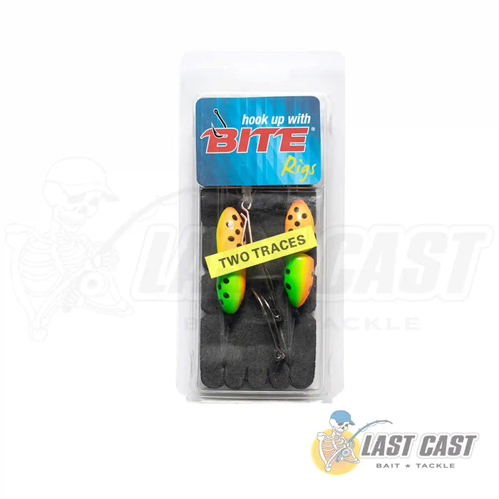 Bite Surfcasting Pulley Rig Floats Multi Dot in Packaging
