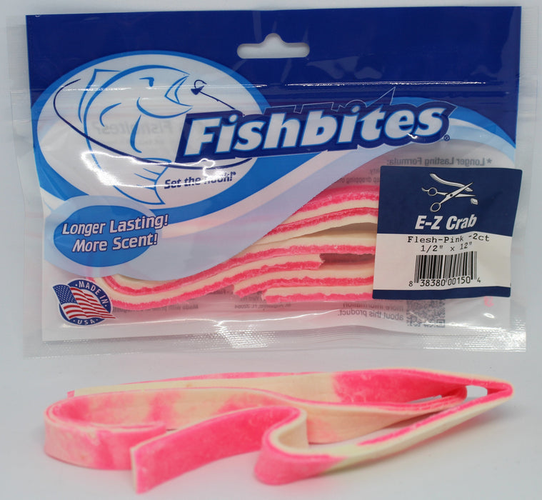 FISHBITES - E-Z - CRAB - PINK/FLESH