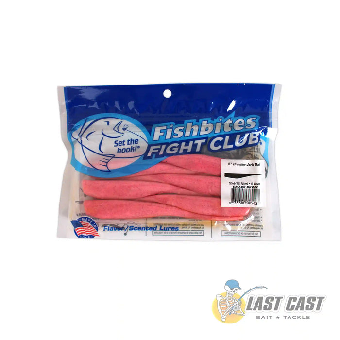 Fishbites Fight Club Lures Brawler Jerk Bait Smack Down Package