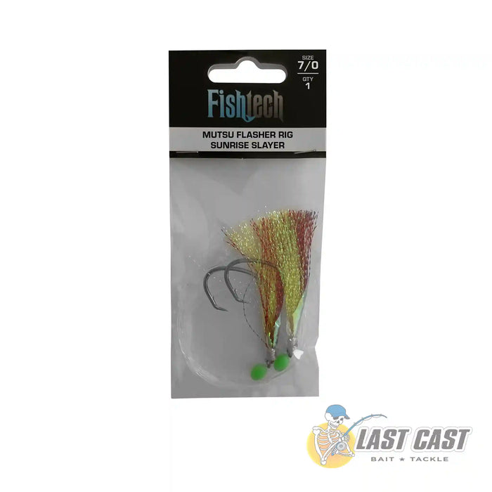 Fishtech Mutsu Flasher Rig Sunrise Slayer 7/0