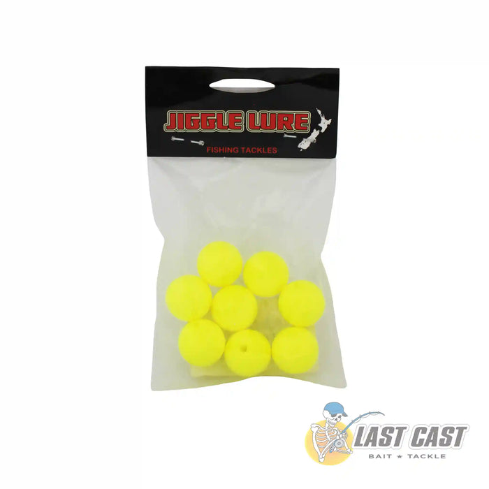 JIGGLE LURE - 18MM LONGLINE TRACE FLOATS 8PK