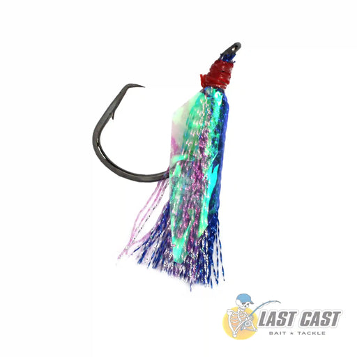 Jiggle Lure Flasher Hooks Blue 6/0