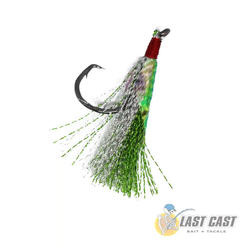 Jiggle Lure Flasher Hooks Green 4/0