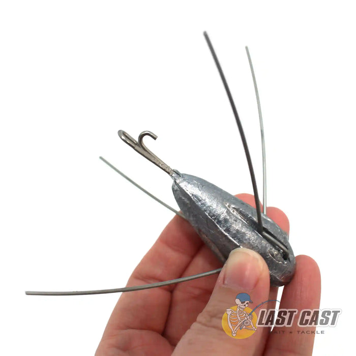 LAST CAST - BREAKAWAY SAND SPIKE SINKER WITH HOOK RETAINER