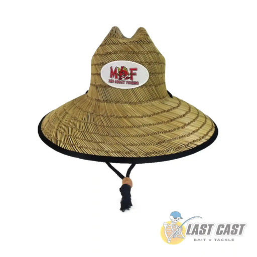 Mad About Fishing Wide Brim Straw Hat