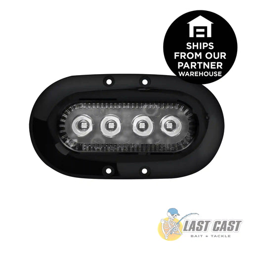 OceanLED X-Series X4 LED Underwater Light Midnight Blue Black Bezel