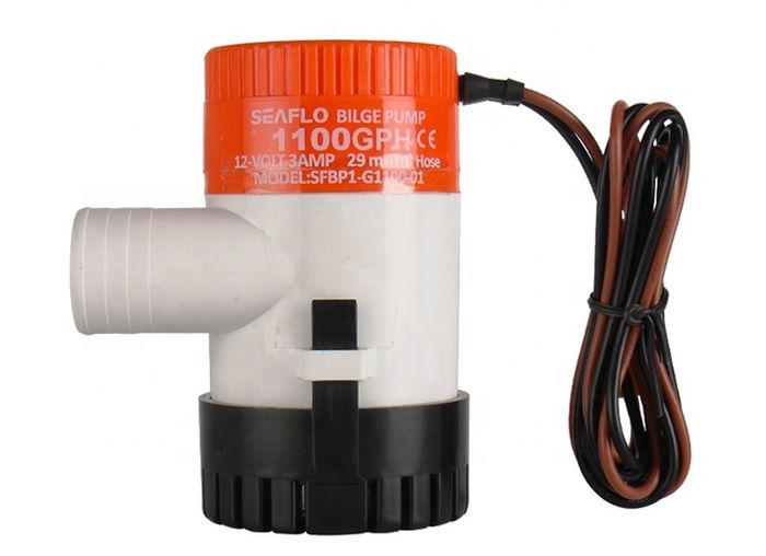 SEAFLOW -  BILGE PUMP 12V 1100 GPH