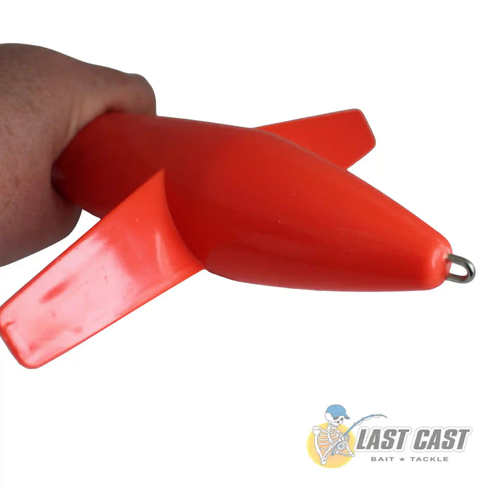 Sea Harvester Trolling Bird Teaser 23cm Front Right Angle Held in Hand