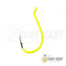 Wise Angler Beak Hook Extra Long Point in Fluorescent Green Size 7_0