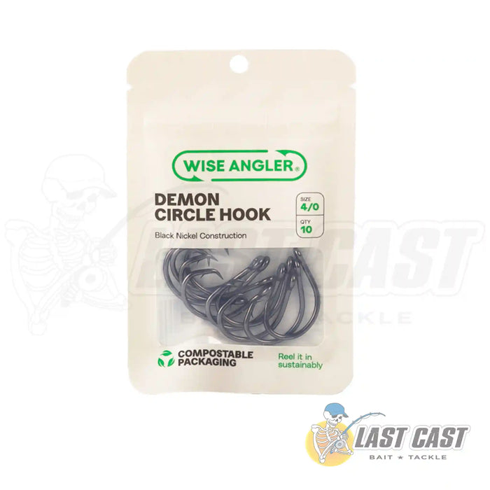 Wise Angler Demon Circle Hook in Packaging Size 4_0