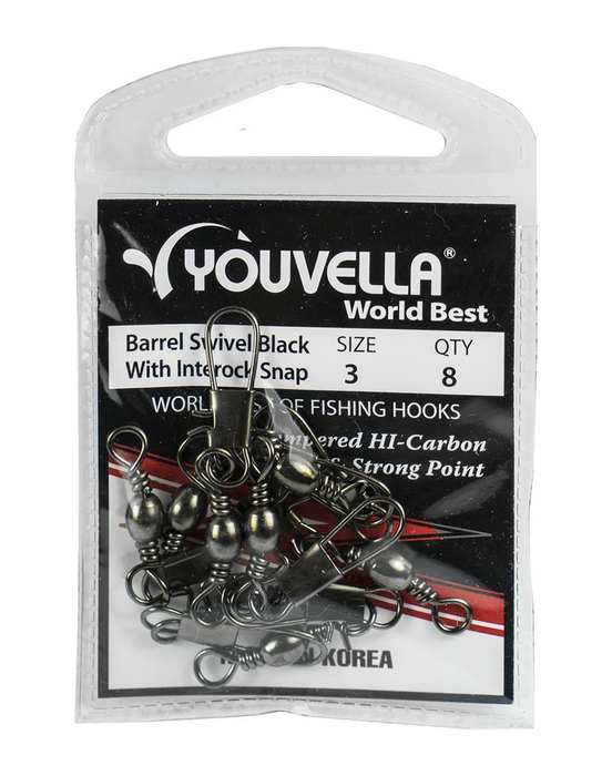 YOUVELLA - BARREL SWIVEL SNAP