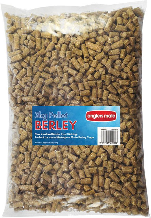 ANGLERS MATE - BERLEY PELLETS 3kg