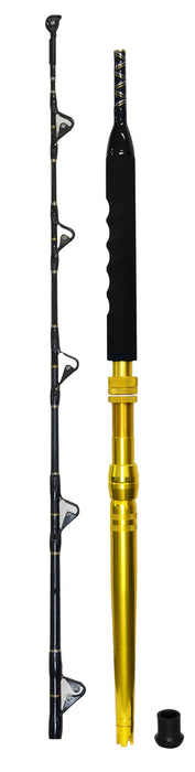 FISHTECH 37KG FULL ROLLERED GAME ROD WITH REMOVABLE BUTT