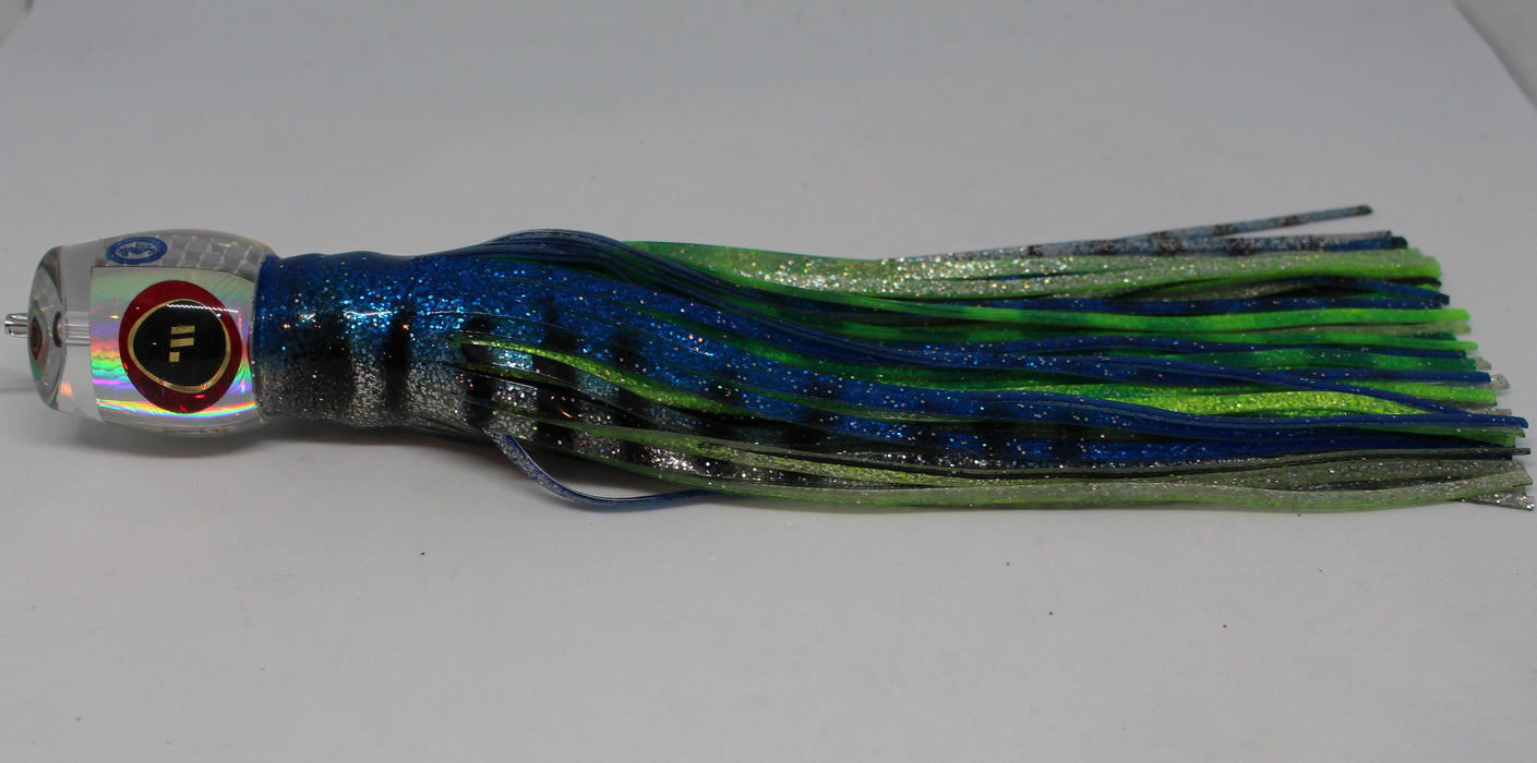 FRONTEIRA - LEO SOFT CUP FACED HEAD - 11 INCH LURE  - BLUE SALAD II