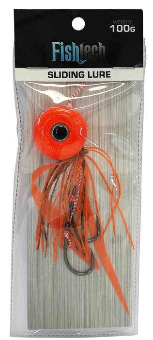 FISHTECH - SLIPPERY SLIDER LURE ORANGE