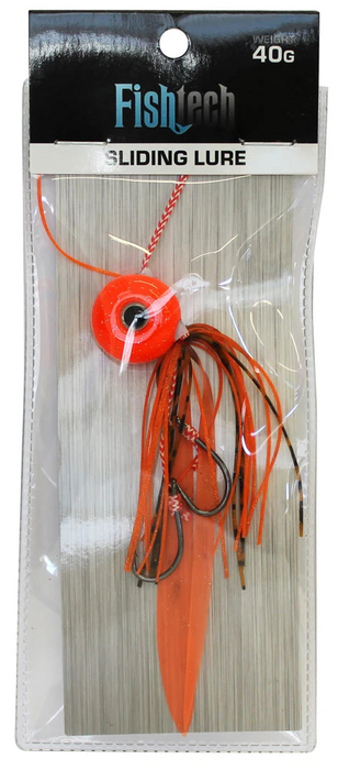 FISHTECH - SLIPPERY SLIDER LURE ORANGE