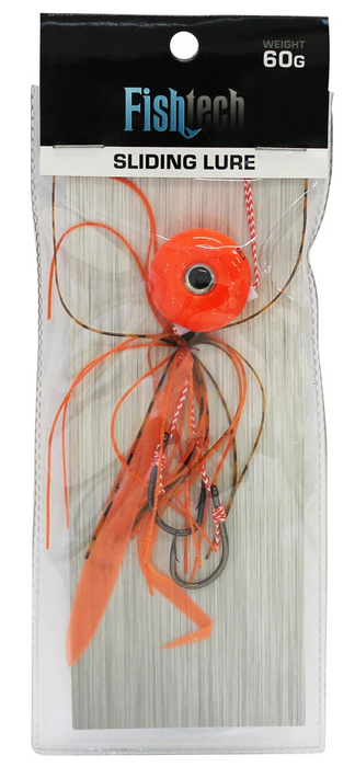 FISHTECH - SLIPPERY SLIDER LURE ORANGE