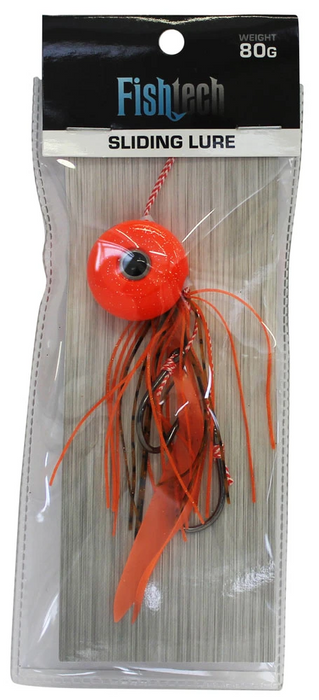 FISHTECH - SLIPPERY SLIDER LURE ORANGE