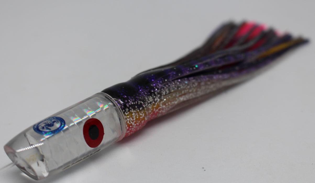 FRONTEIRA - DIABLO SOFT ANGLED HEAD - 8 INCH TUNA LURE - PURPLE SALAD