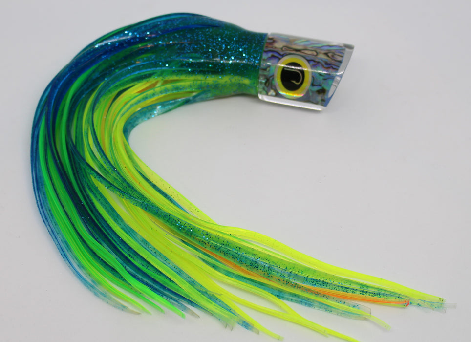 HOOKER - MEDIUM RUDY PAUA HEAD - TEASER TAIL - MAHI MAHI