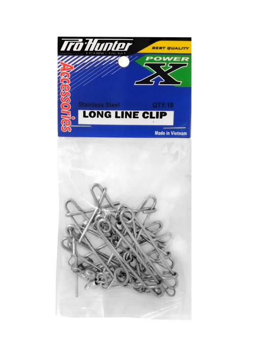 PRO HUNTER - LONGLINE CLIPS 10 per pack