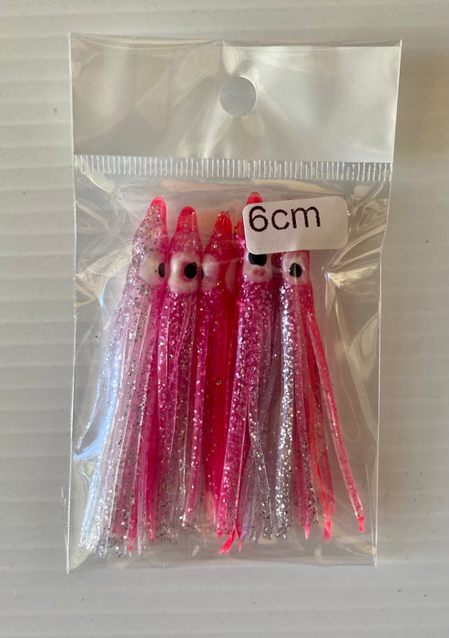 SNAPPER TACKLE - SQUID SKIRTS 6cm - 5pk — Last Cast Bait and Tackle