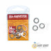 Sea Harvester Split Rings 14mm 120kg Packet with 10 Rings